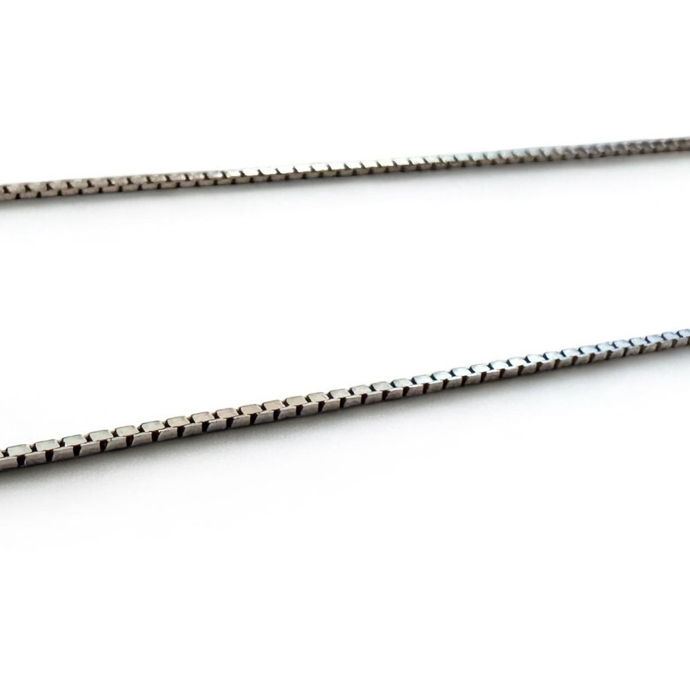 Italian Sterling Silver Tight-Linked Venetian Box Chain (30”)